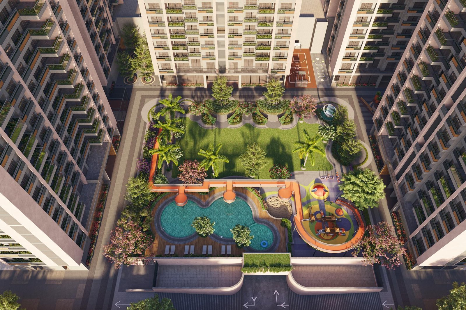 Embrace the wind 4BHK Sargasan