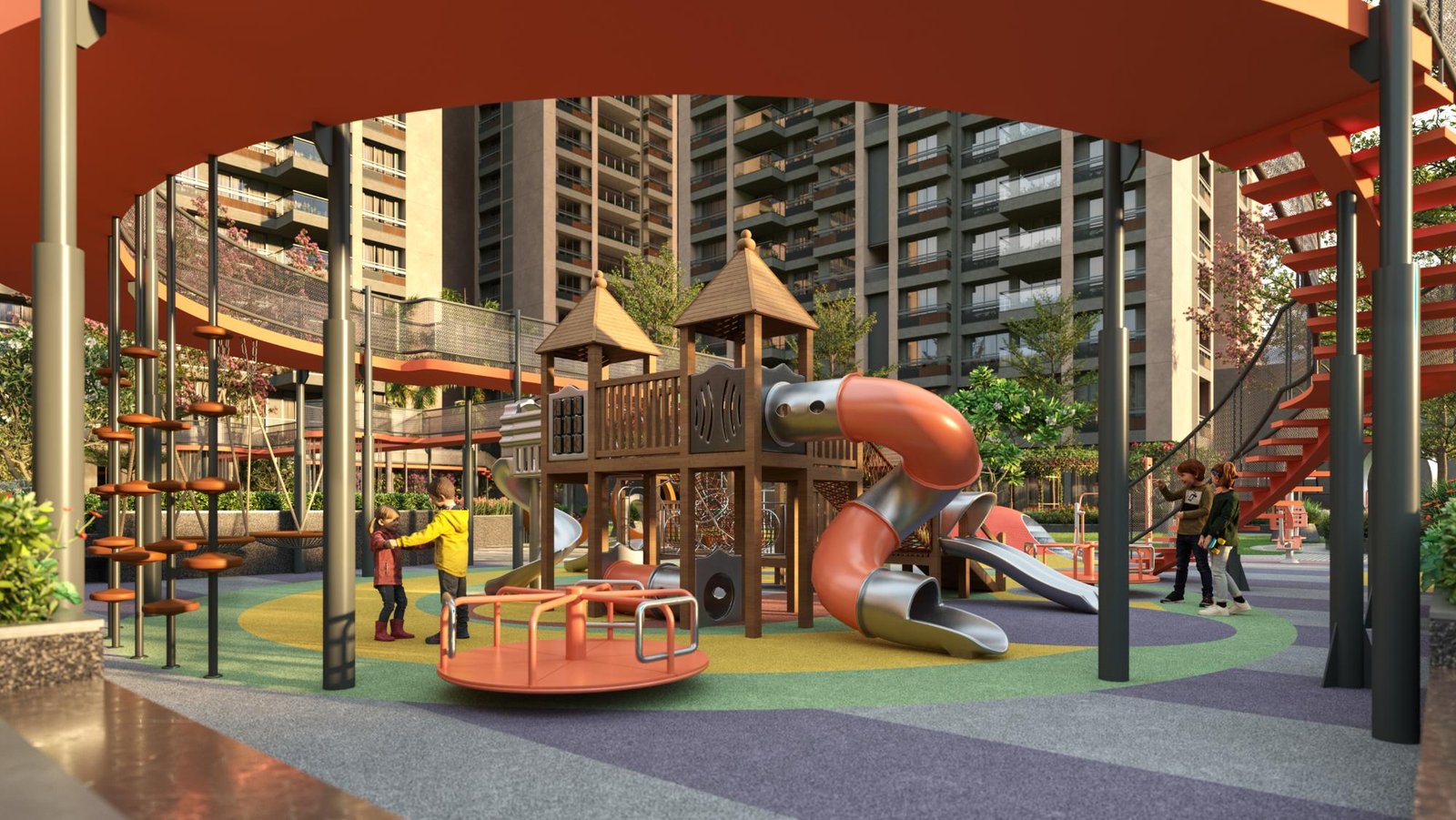 Embrace the wind 4BHK Sargasan